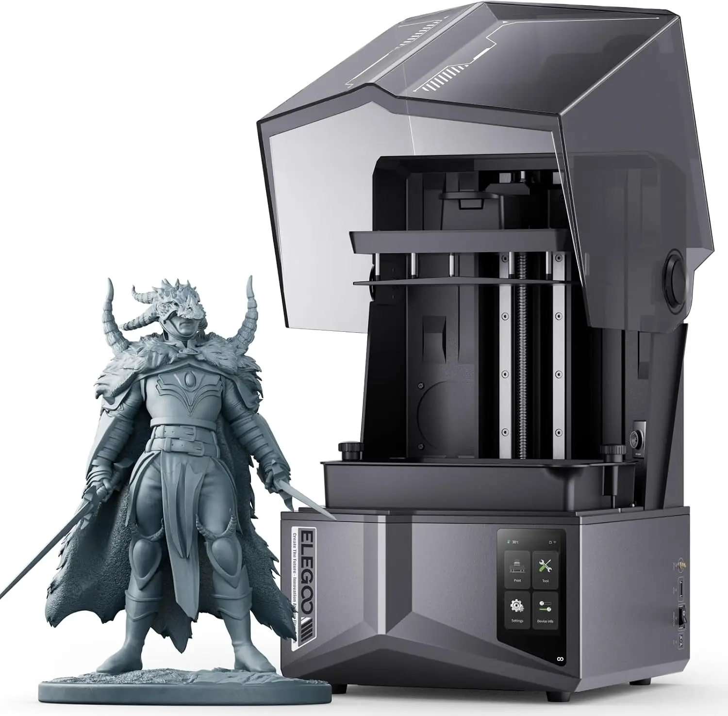 Impresora 3D de Resina Saturn  - 12K Monochrome Lcd Resin 3D Printer reseña y precio